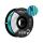 Creality CR-Silk PLA Filament Blau/Grün, 3D-Filament (1 kg, 1,75 mm, auf Rolle)