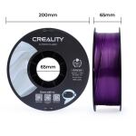 Creality CR-Silk PLA Filament Lila, 3D-Filament (1 kg, 1,75 mm, auf Rolle)