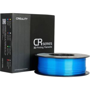 Creality CR-Silk PLA Filament Blau, 3D-Filament (1 kg, 1,75 mm, auf Rolle)