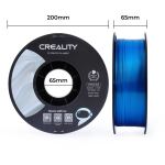 Creality CR-Silk PLA Filament Blau, 3D-Filament (1 kg, 1,75 mm, auf Rolle)
