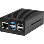 JYT Aluminiumgehäuse für Raspberry Pi 5 (schwarz)