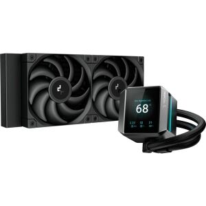 DeepCool MYSTIQUE 240 Prozessor All-in-One-Flüssigkeitskühler 12 cm Schwarz 1 Stück(e)