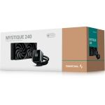 DeepCool MYSTIQUE 240 Prozessor All-in-One-Flüssigkeitskühler 12 cm Schwarz 1 Stück(e)