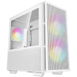 Deepcool CH360  (weiß, Tempered Glass)