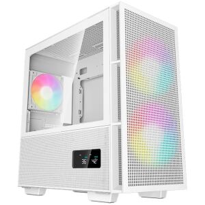 Deepcool CH360 DIGITAL  (weiß, Tempered Glass)