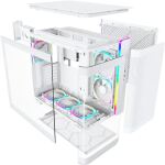 Montech KING 95 PRO (weiß, Tempered Glass x 2)