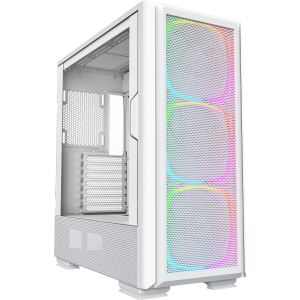 Montech SKY TWO GX    (weiß, Tempered Glass)