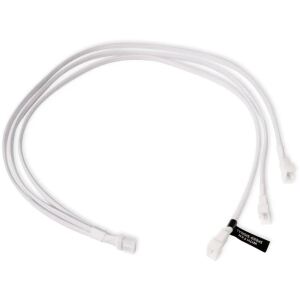 Alphacool Y-Kabelsplitter 4-Pin auf 3x 4-Pin PWM, 60cm (weiß)