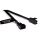Alphacool Y-Kabelsplitter 4-Pin auf 4x 4-Pin PWM, 15cm (schwarz)