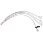Alphacool Y-Kabelsplitter 4-Pin auf 4x 4-Pin PWM, 30cm (weiß)
