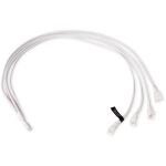 Alphacool Y-Kabelsplitter 4-Pin auf 4x 4-Pin PWM, 60cm (weiß)
