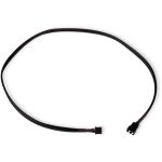 Alphacool Verlängerungskabel JST aRGB 3-Pin auf 3-Pin, 60cm (schwarz)