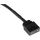 Alphacool Y-Kabelsplitter aRGB 3-Pin auf 2x 3-Pin, 60cm (schwarz, inkl. Steckverbinder)