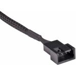 Alphacool Verlängerungskabel 4-Pin auf 4-Pin, 60cm (schwarz)