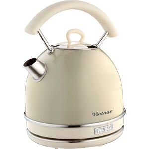Ariete Vintage Wasserkocher Beige (beige, 2.000 Watt, 1,7 Liter)