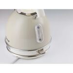 Ariete Vintage Wasserkocher Beige (beige, 2.000 Watt, 1,7 Liter)