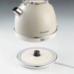 Ariete Vintage Wasserkocher Beige (beige, 2.000 Watt, 1,7 Liter)