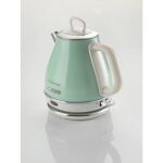 Ariete Vintage Wasserkocher Green (hellgrün, 1.630 Watt, 1 Liter)