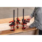 Bessey Einhandzwinge mit drehbarem Griff EZ360-45 (schwarz/rot, 450 / 80)