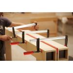 Bessey Temperguss-Schraubzwinge TPN20B6BE (rot/schwarz, 200 / 60)