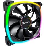 Montech AX140 PWM 140x140x25 (schwarz, 140 mm)