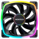 Montech AX140 PWM 140x140x25 (schwarz, 140 mm)