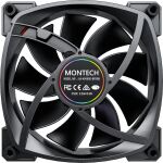 Montech AX140 PWM 140x140x25 (schwarz, 140 mm)