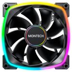 Montech RX140 PWM 140x140x25 (schwarz, 140 mm)