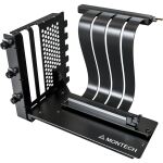 Montech Vertikales GPU Mounting Kit, PCIe 4.0 Riser-Kabel (schwarz, 20cm)
