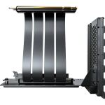 Montech Vertikales GPU Mounting Kit, PCIe 4.0 Riser-Kabel (schwarz, 20cm)