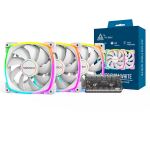Montech AX120 PWM 120x120x25 (weiß, 3er Pack, 120 mm)