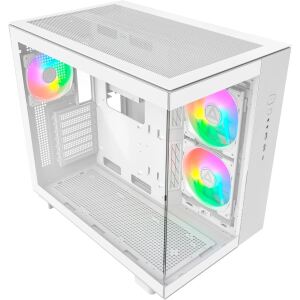 Montech KING 65 PRO  (weiß, Tempered Glas x 2)