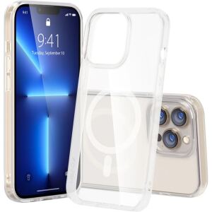 Nevox StyleShell SHOCKFlex (transparent, iPhone 16 Pro, kompatibel mit MagSafe)