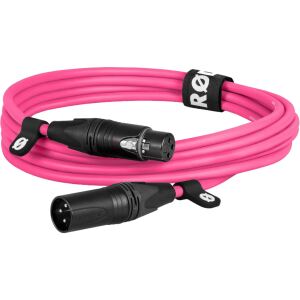 RODE Premium XLR-Kabel XLR3M-P pink (pink, 3 Meter)