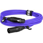 RODE Premium XLR-Kabel XLR3M-PU purple (lila, 3 Meter)