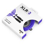 RODE Premium XLR-Kabel XLR3M-PU purple (lila, 3 Meter)