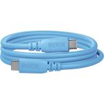 RODE USB 3.2 Gen1 Kabel SC27-B blue, USB-C Stecker > USB-C Stecker (hellblau, 2 Meter, PD)