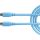 RODE USB 3.2 Gen1 Kabel SC27-B blue, USB-C Stecker > USB-C Stecker (hellblau, 2 Meter, PD)