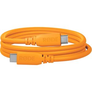RODE USB 3.2 Gen1 Kabel SC27-O orange, USB-C Stecker > USB-C Stecker (orange, 2 Meter, PD)