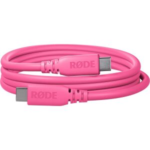 RODE USB 3.2 Gen1 Kabel SC27-P pink, USB-C Stecker > USB-C Stecker (pink, 2 Meter, PD)
