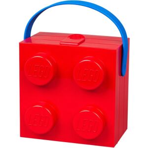 Room Copenhagen LEGO Box mit Griff  (rot)