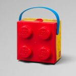 Room Copenhagen LEGO Box mit Griff  (rot)