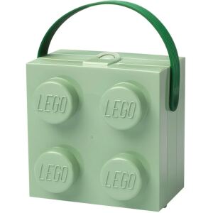 Room Copenhagen LEGO Box mit Griff  (hellgrün)