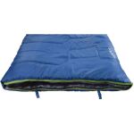 High Peak Deckenschlafsack Vagabond 300 (blau/dunkelblau, mit Kapuze)