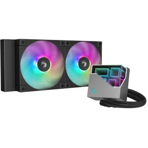 DeepCool LT240 Prozessor All-in-One-Flüssigkeitskühler 12 cm Schwarz 1 Stück(e)