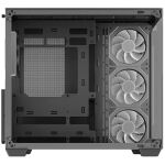 Deepcool CG530 4F  (schwarz, Tempered Glass x 2)