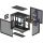Deepcool CG530 4F  (schwarz, Tempered Glass x 2)
