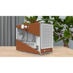 Montech Heritage 30 Pro (weiß/braun, Tempered Glass)