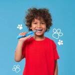 Happybrush ECO VIBE KIDS Paw Patrol + 3 Refills, Elektrische Zahnbürste (hellblau)