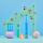 Happybrush ECO VIBE KIDS Paw Patrol + 3 Refills, Elektrische Zahnbürste (hellblau)